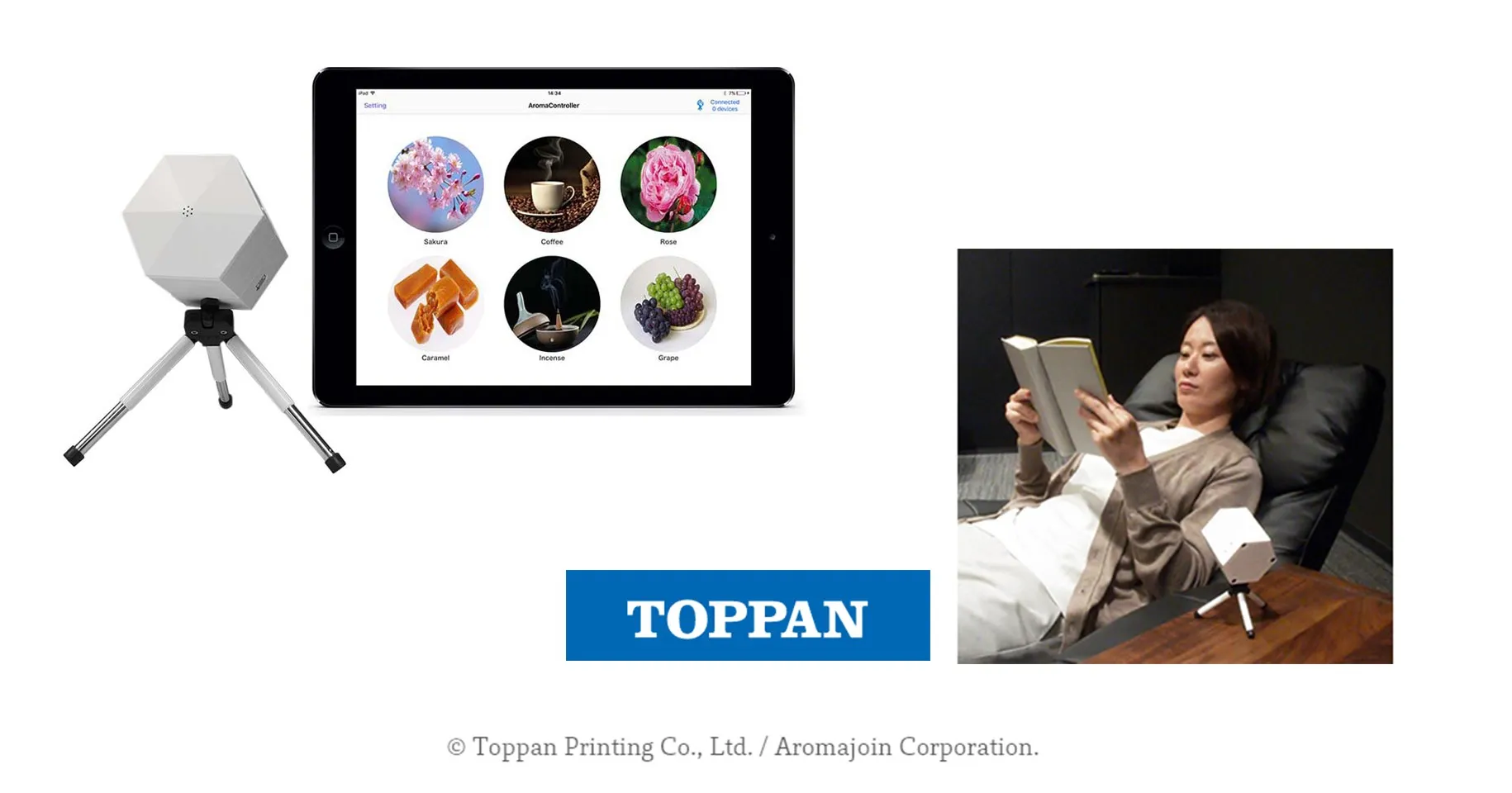 Toppan Printing begins offering Aroma Shooter®–based solutions