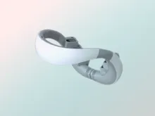 Aroma Shooter Wearable 2 (white), back view