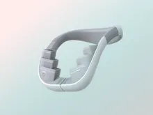 Aroma Shooter Wearable 2 (white), side view