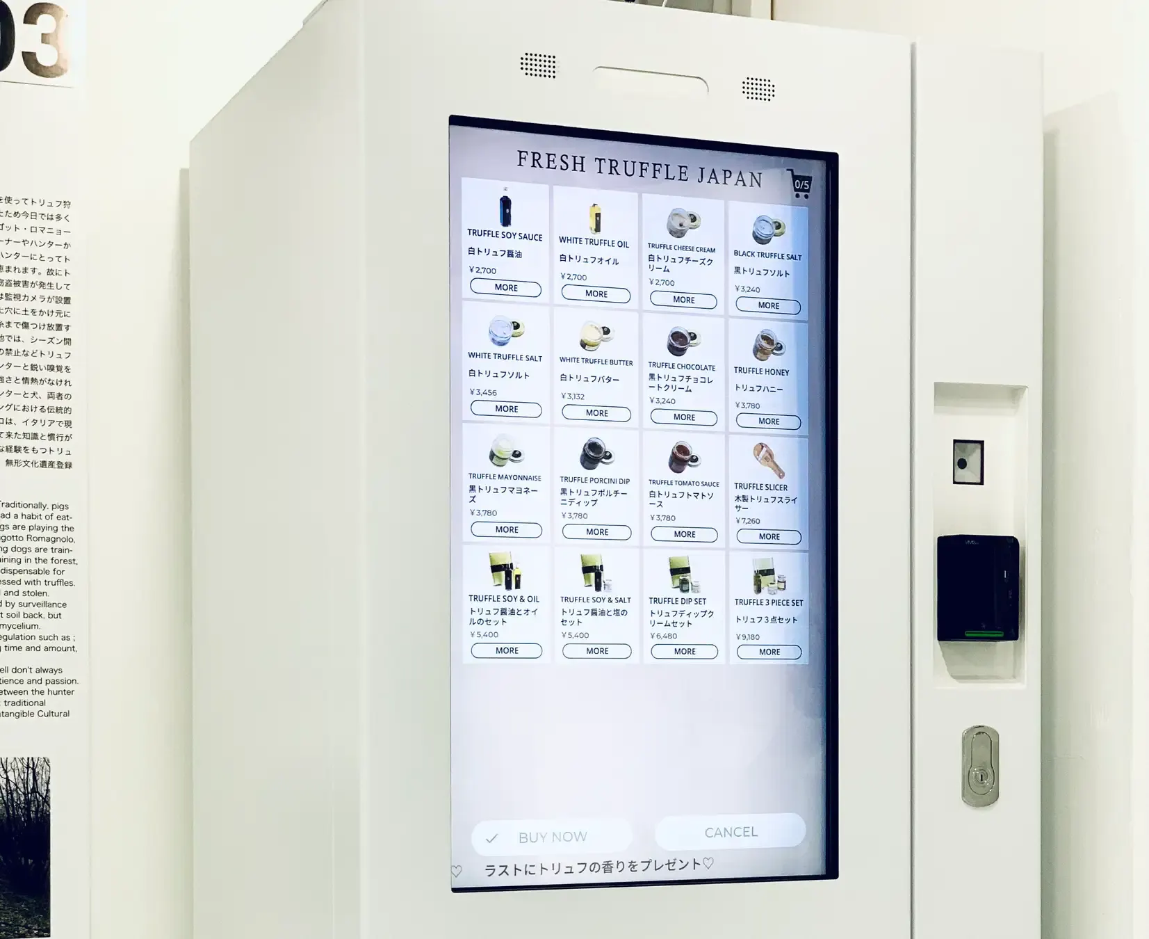 Truffle Vending Machine 2